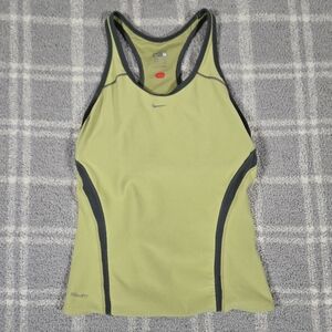 Nike Fit Athletic Womens Top Size Medium Racerback Built in Bra Activewear